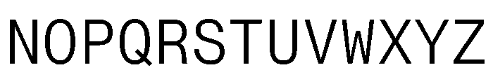 PPNeueMontrealMono Book Font UPPERCASE