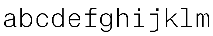 PPNeueMontrealMono Light Instance FONT