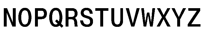 PPNeueMontrealMono Medium Instance Font UPPERCASE