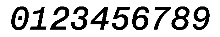 PPNeueMontrealMono MediumItalic Instance Font OTHER CHARS