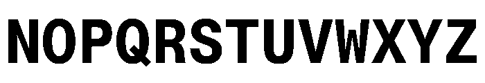 PPNeueMontrealMono Semibold Instance Font UPPERCASE