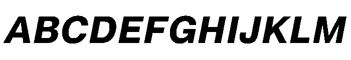 PPNeueMontrealText BoldItalic Instance Font UPPERCASE