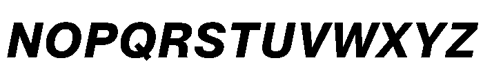 PPNeueMontrealText BoldItalic Instance Font UPPERCASE