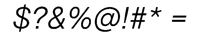PPNeueMontrealText BookItalic Font OTHER CHARS