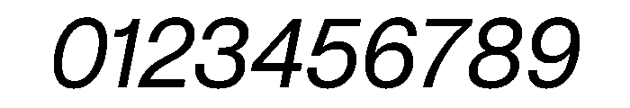 PPNeueMontrealText Italic Instance Font OTHER CHARS