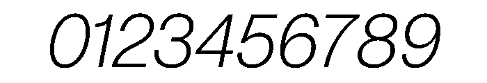 PPNeueMontrealText LightItalic Instance Font OTHER CHARS
