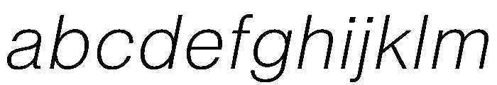 PPNeueMontrealText LightItalic Instance FONT