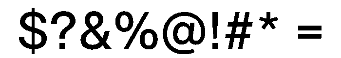 PPNeueMontrealText Medium Instance Font OTHER CHARS