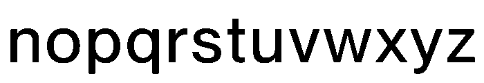 PPNeueMontrealText Medium Instance Font LOWERCASE