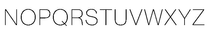 PPNeueMontrealText Thin Instance Font UPPERCASE