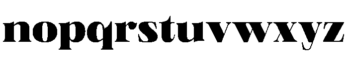 PPNeueWorld Black Instance Font LOWERCASE