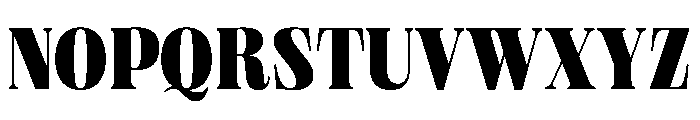 PPNeueWorld CondensedBlack Instance Font UPPERCASE