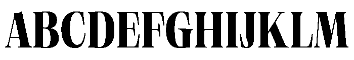PPNeueWorld SemiCondensedBold Instance Font UPPERCASE