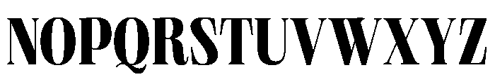PPNeueWorld SemiCondensedBold Instance Font UPPERCASE