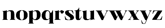 PPNeueWorld SemiExtendedBold Instance Font LOWERCASE