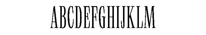PPNeueWorld SuperCondensedUltralight Instance Font UPPERCASE