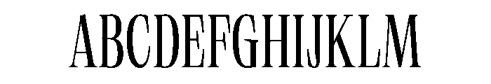 PPNeueWorldCondensed Light Instance Font UPPERCASE