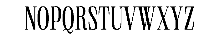 PPNeueWorldCondensed Light Instance Font UPPERCASE