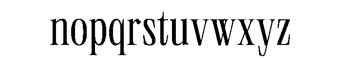 PPNeueWorldCondensed Light Instance Font LOWERCASE