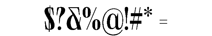 PPNeueWorldCondensed Medium Instance Font OTHER CHARS