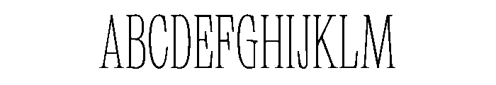PPNeueWorldCondensed Thin Instance Font UPPERCASE
