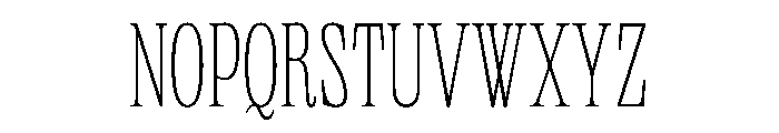 PPNeueWorldCondensed Thin Instance Font UPPERCASE
