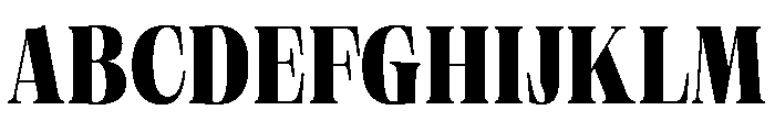 PPNeueWorldCondensed Ultrabold Instance Font UPPERCASE