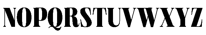 PPNeueWorldCondensed Ultrabold Instance Font UPPERCASE