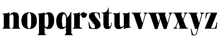 PPNeueWorldCondensed Ultrabold Instance Font LOWERCASE