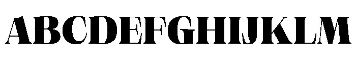 PPNeueWorldNormal Black Instance Font UPPERCASE