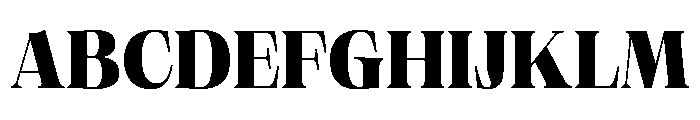 PPNeueWorldNormal Ultrabold Instance Font UPPERCASE
