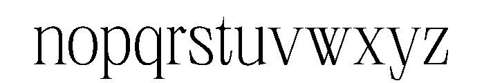 PPNeueWorldNormal Ultralight Instance Font LOWERCASE