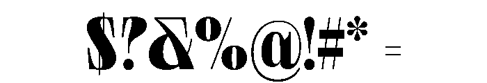 PPNeueWorldSuper Condensed Black Instance Font OTHER CHARS