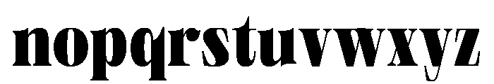 PPNeueWorldSuper Condensed Black Instance Font LOWERCASE