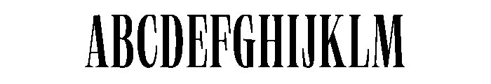 PPNeueWorldSuper Condensed Regular Instance Font UPPERCASE