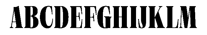 PPNeueWorldSuper Condensed Ultrabold Instance Font UPPERCASE