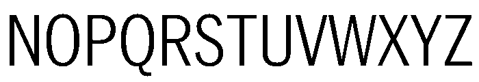 PPNeueYork CondensedLight Instance Font UPPERCASE