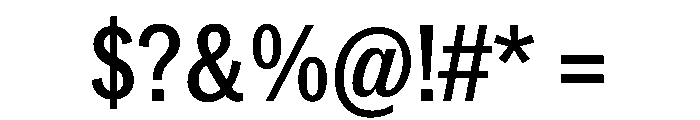 PPNeueYork CondensedMedium Instance Font OTHER CHARS