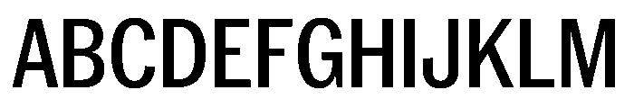 PPNeueYork CondensedMedium Instance Font UPPERCASE
