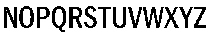PPNeueYork CondensedMedium Instance Font UPPERCASE