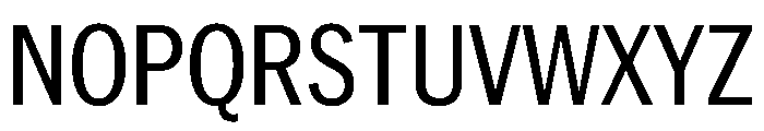 PPNeueYork CondensedRegular Instance Font UPPERCASE