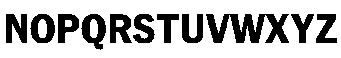 PPNeueYork NarrowExtrabold Instance Font UPPERCASE
