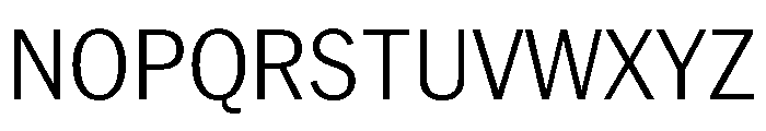 PPNeueYork NarrowLight Instance Font UPPERCASE