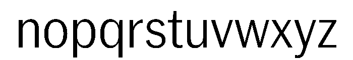 PPNeueYork NarrowLight Instance Font LOWERCASE