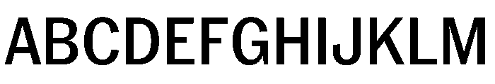 PPNeueYork NarrowMedium Instance Font UPPERCASE