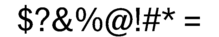 PPNeueYork NarrowRegular Instance Font OTHER CHARS