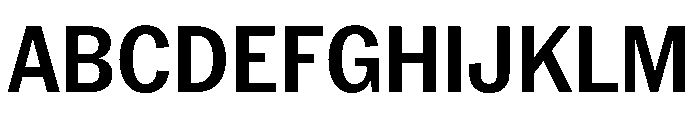 PPNeueYork NarrowSemibold Instance Font UPPERCASE