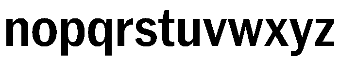 PPNeueYork NarrowSemibold Instance Font LOWERCASE