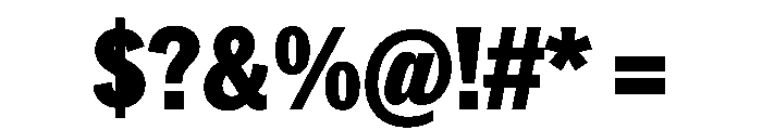 PPNeueYorkCondensed CondensedBlack Instance Font OTHER CHARS
