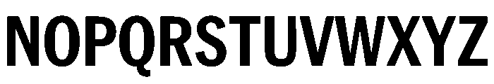 PPNeueYorkCondensed CondensedBold Instance Font UPPERCASE